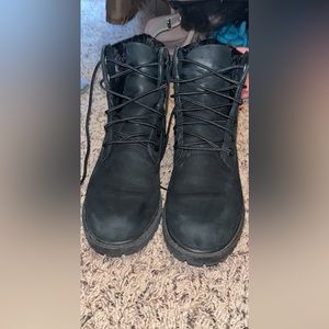 Black Timberland Boots Women